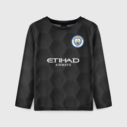 Детский лонгслив 3D Manchester City Home Goalkeeper 2021-22