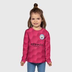 Детский лонгслив 3D Manchester City - Goalkeeper - фото 2