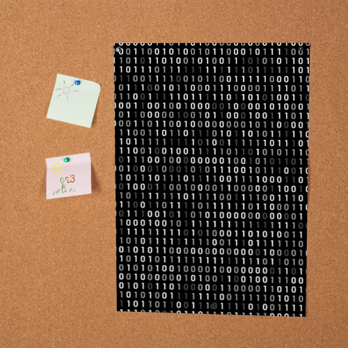 Постер Двоичный код программист - фото 2