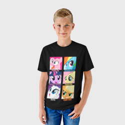 Детская футболка 3D Pony team - фото 2
