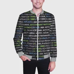 Мужской бомбер 3D Javascript программист - фото 2