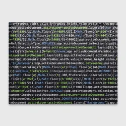 Обложка для студенческого билета Javascript программист