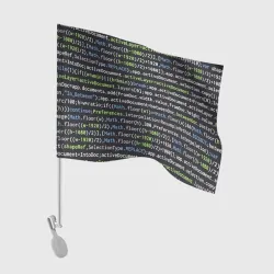 Флаг для автомобиля Javascript программист