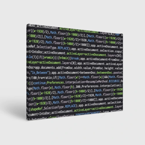 Холст прямоугольный Javascript программист