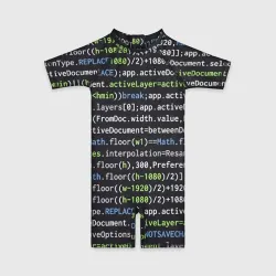 Детский купальный костюм 3D Javascript программист