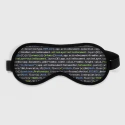 Маска для сна 3D Javascript программист