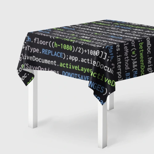 Скатерть 3D Javascript программист