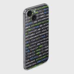 Чехол для iPhone 15 силиконовый с защитой камеры Javascript программист - фото 2