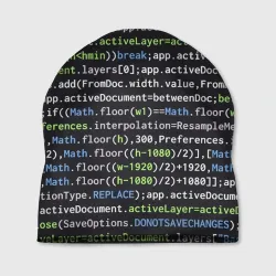 Шапка 3D Javascript программист