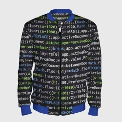 Мужской бомбер 3D Javascript программист
