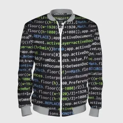 Мужской бомбер 3D Javascript программист