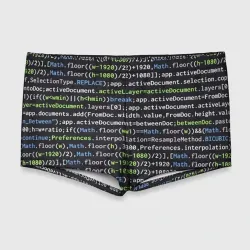 Мужские купальные плавки 3D Javascript программист