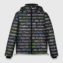 Мужская зимняя куртка 3D Javascript программист