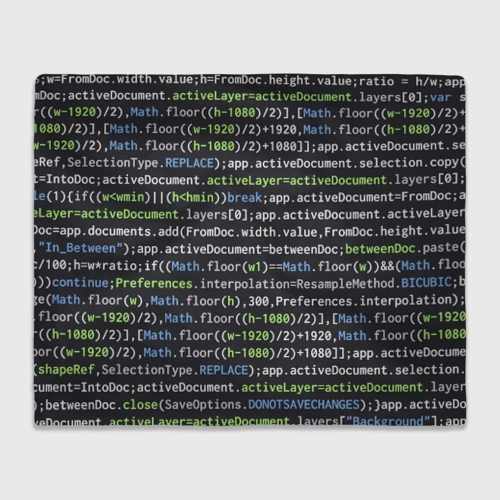 Плед 3D Javascript программист