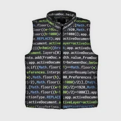 Женский жилет утепленный 3D Javascript программист