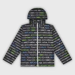 Женская ветровка 3D Javascript программист