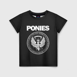 Детская футболка 3D Pony x Ramones