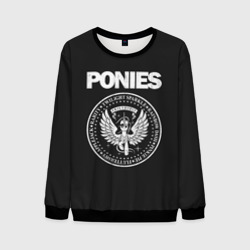 Мужской свитшот 3D Pony x Ramones