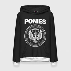 Женская толстовка 3D Pony x Ramones