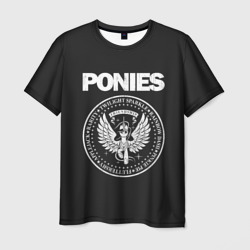 Мужская футболка 3D Pony x Ramones