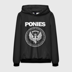 Мужская толстовка 3D Pony x Ramones