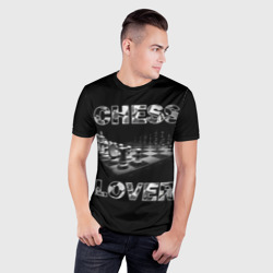 Мужская футболка 3D Slim Chess Lover Любитель шахмат - фото 2