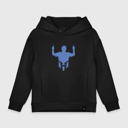 Детское худи Oversize хлопок Месси - Чемпион