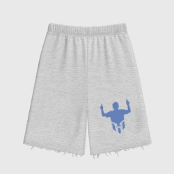 Женские шорты oversize футер хлопок Месси - Чемпион