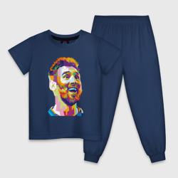 Детская пижама хлопок Messi Smile