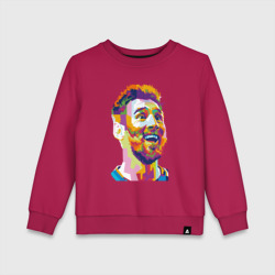 Детский свитшот хлопок Messi Smile