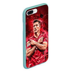 Чехол для iPhone 7Plus/8 Plus матовый Левандовски Lewandowski 9 - фото 2