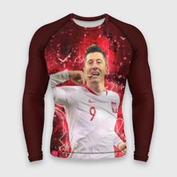 Мужской рашгард 3D Lewandowski Левандовски 9