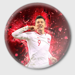 Значок Lewandowski Левандовски 9