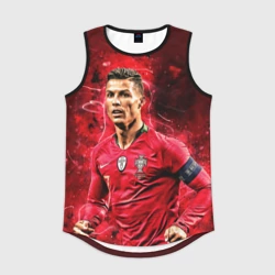 Мужская спортивная майка 3D Криштиану Роналду: Португалия