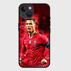 Чехол для iPhone 14 Криштиану Роналду: Португалия