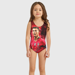 Детский купальник 3D Криштиану Роналду: Португалия
