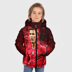 Зимняя куртка для мальчиков 3D Криштиану Роналду: Португалия - фото 2