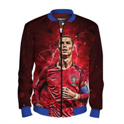 Мужской бомбер 3D Cristiano Ronaldo Portugal