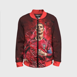 Детский бомбер 3D Cristiano Ronaldo Portugal