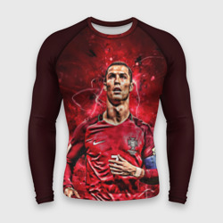 Мужской рашгард 3D Cristiano Ronaldo Portugal