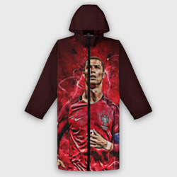 Мужской дождевик 3D Cristiano Ronaldo Portugal