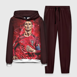 Мужской костюм с толстовкой 3D Cristiano Ronaldo Portugal