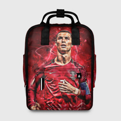 Женский рюкзак 3D Cristiano Ronaldo Portugal