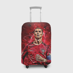 Чехол для чемодана 3D Cristiano Ronaldo Portugal