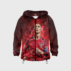 Детская ветровка 3D Cristiano Ronaldo Portugal