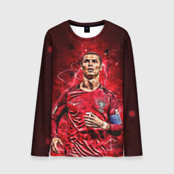 Мужской лонгслив 3D Cristiano Ronaldo Portugal