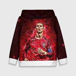 Детская толстовка 3D Cristiano Ronaldo Portugal