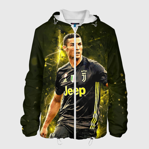 Мужская куртка 3D Cristiano Ronaldo Juventus, цвет 3D печать