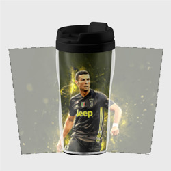 Термокружка-непроливайка Cristiano Ronaldo Juventus - фото 2