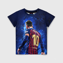 Детская футболка 3D Leo Messi Лео Месси 10